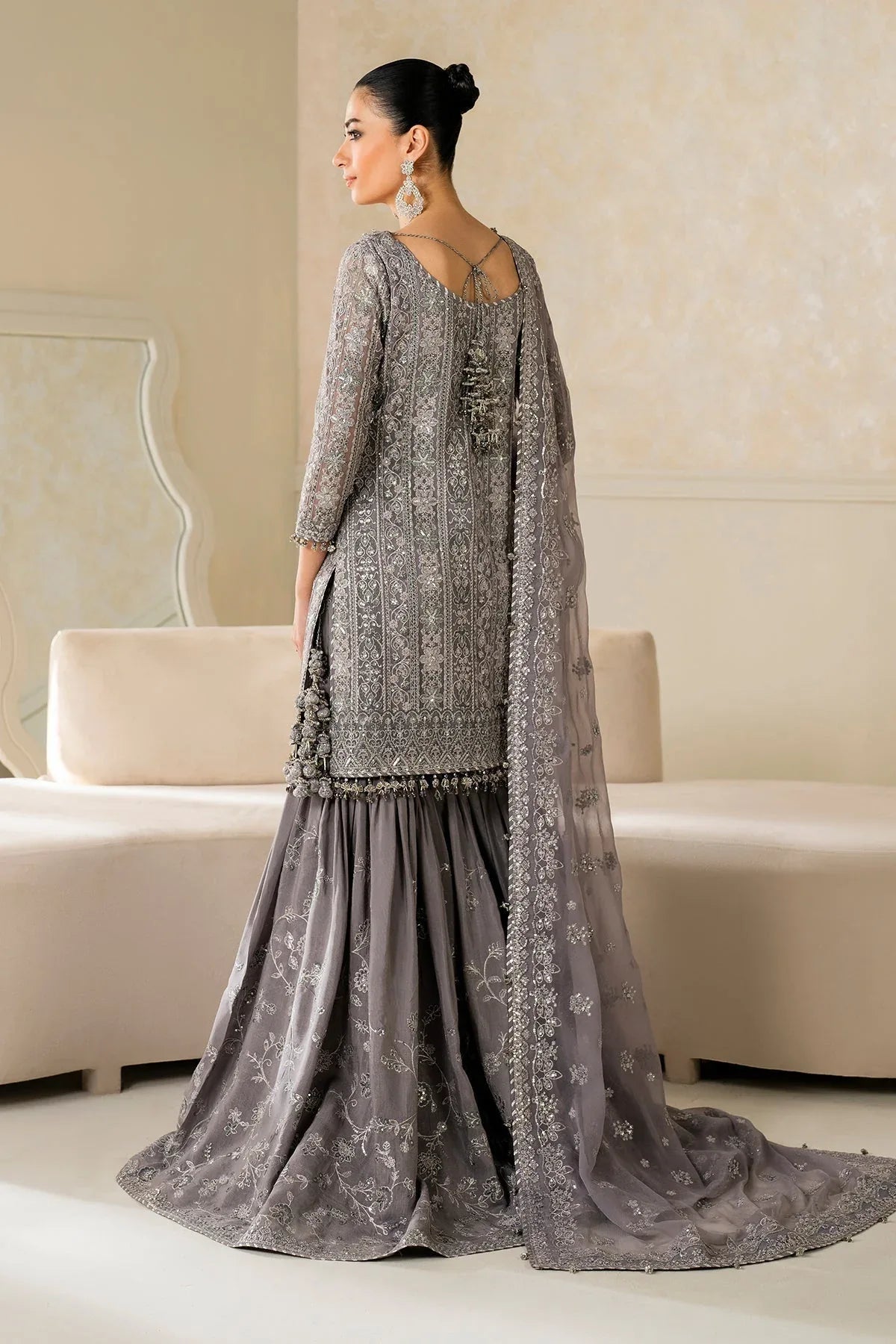 Baroque | Formal Collection |  UF-4161 - Aqsa Fabrics