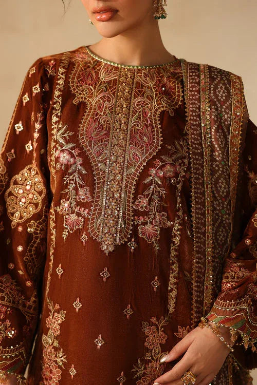 Baroque | Velvet 25 | UF-4317 - Aqsa Fabrics