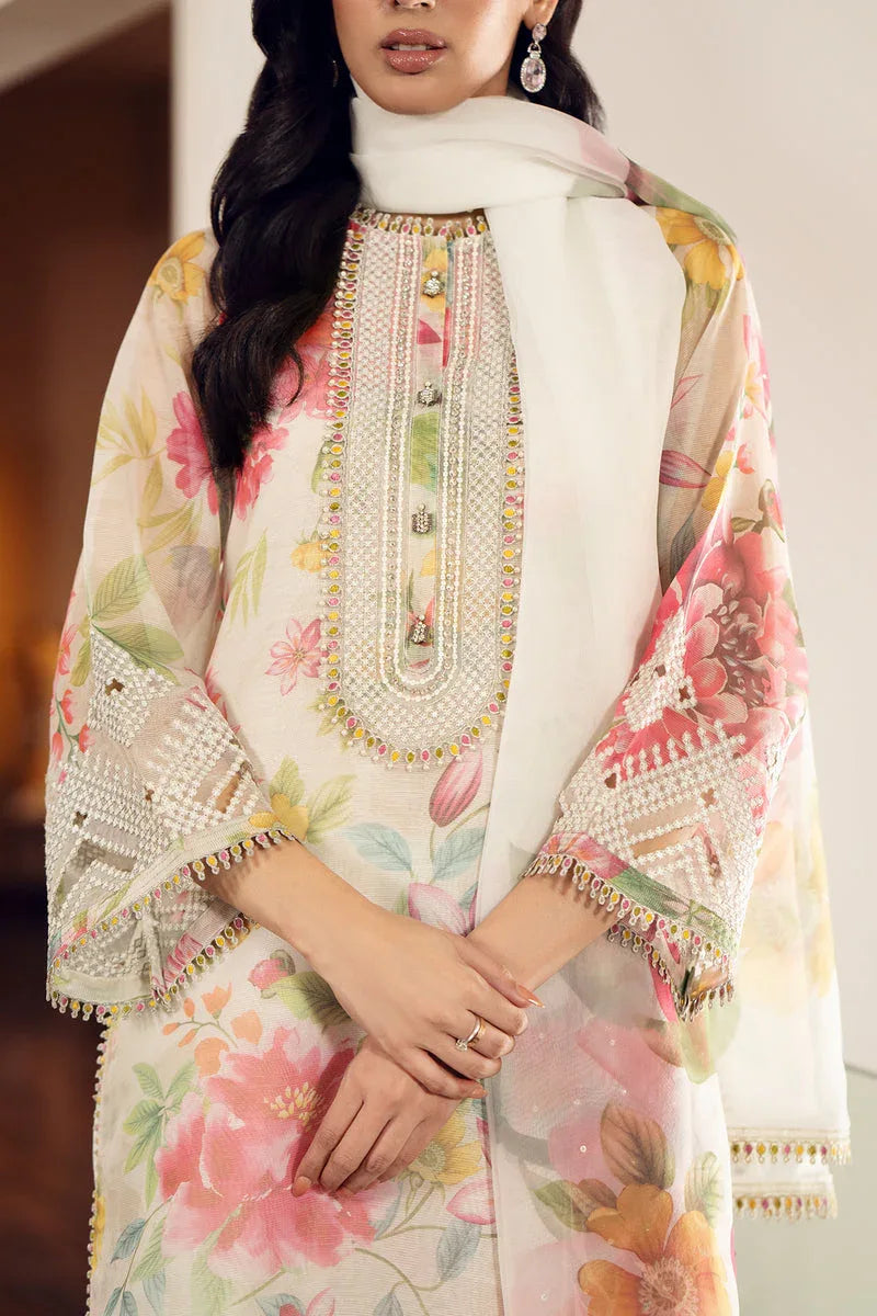 Baroque | Luxury Pret 24 | COTTON PATTI UF-510 - Aqsa Fabrics