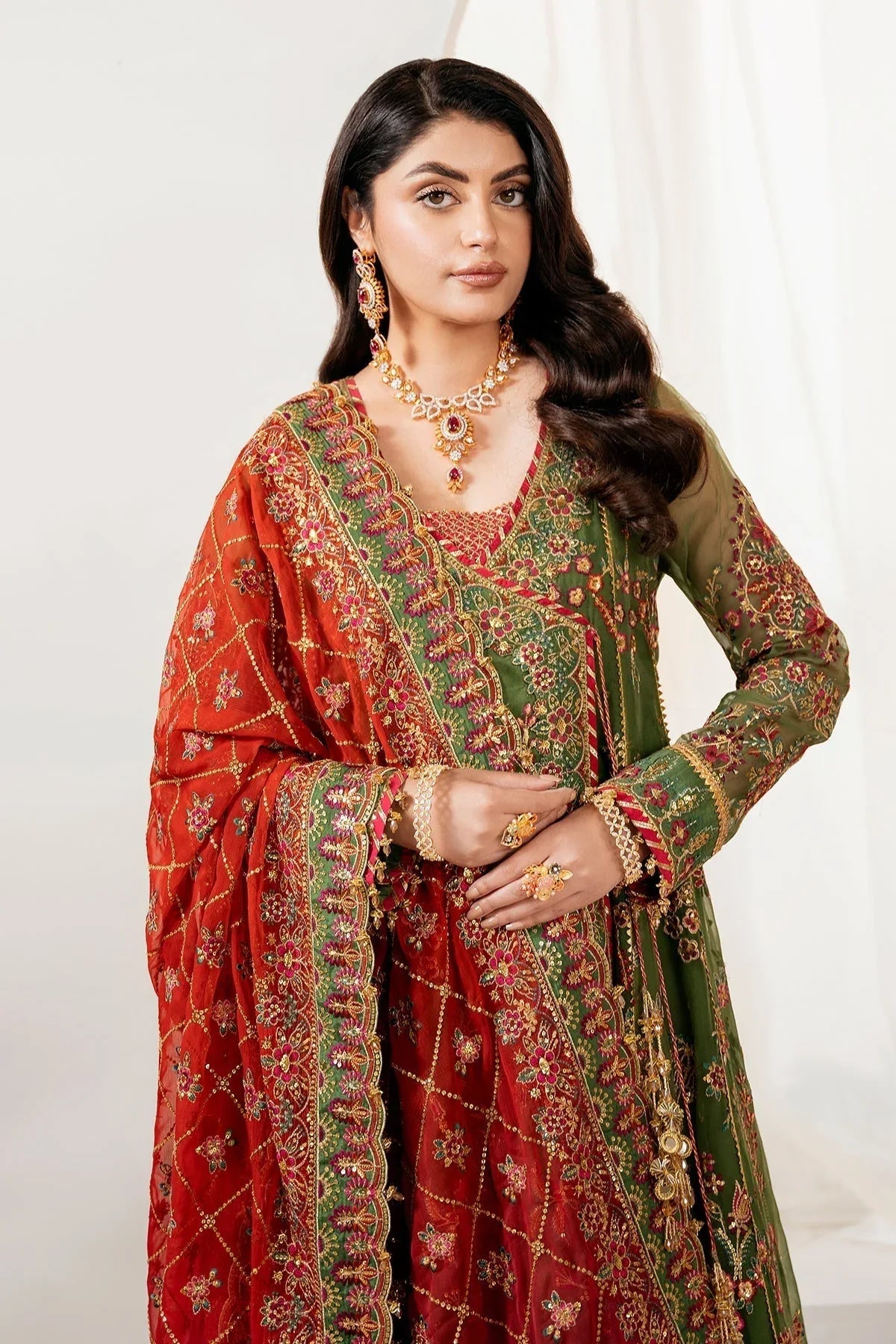 Baroque | Formal Collection | UF-4037 - Aqsa Fabrics