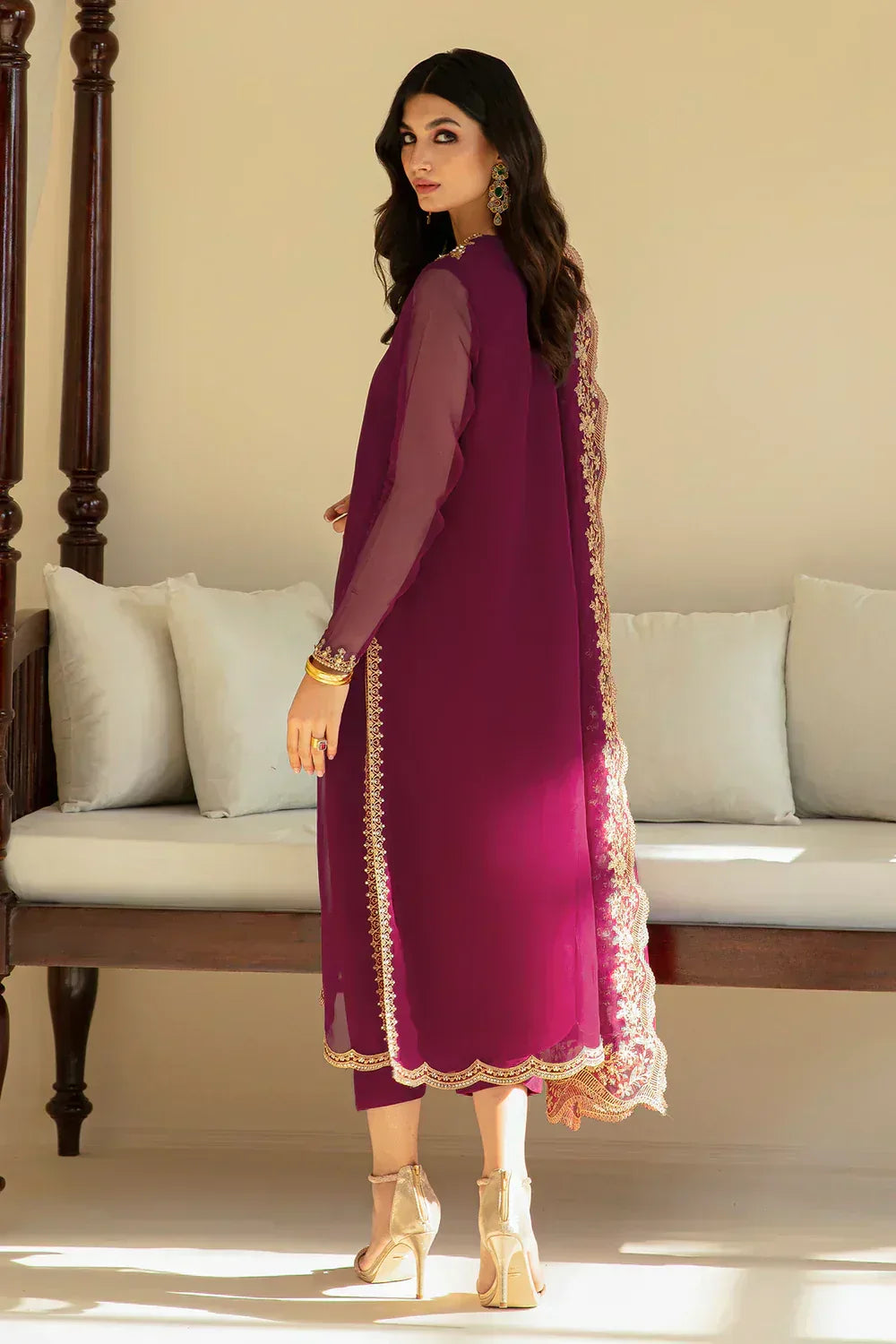 Baroque | Formals Collection | PR-829 - Aqsa Fabrics