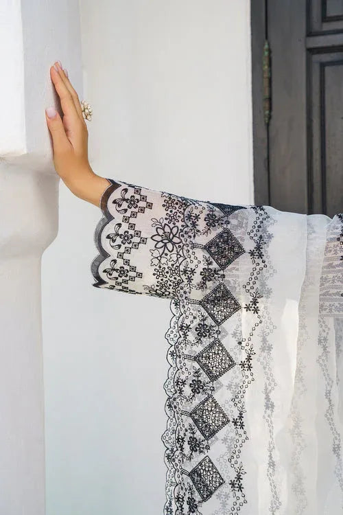 Baroque | Luxury Pret 24 | LAWN UF-574 - Aqsa Fabrics