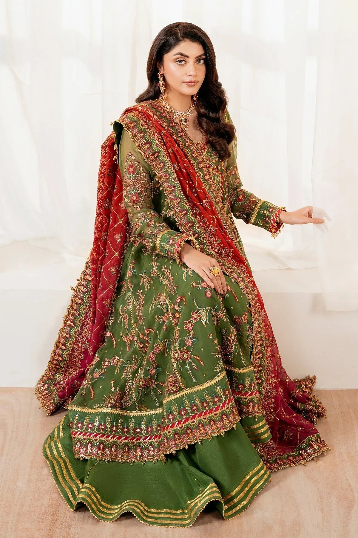 Baroque | Formal Collection | UF-4037 - Aqsa Fabrics
