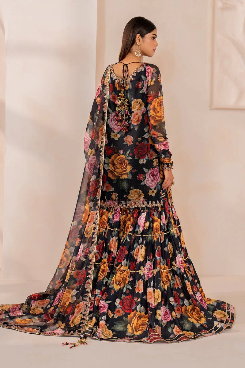Baroque | Formal Collection | CHIFFON UF-707 - Aqsa Fabrics