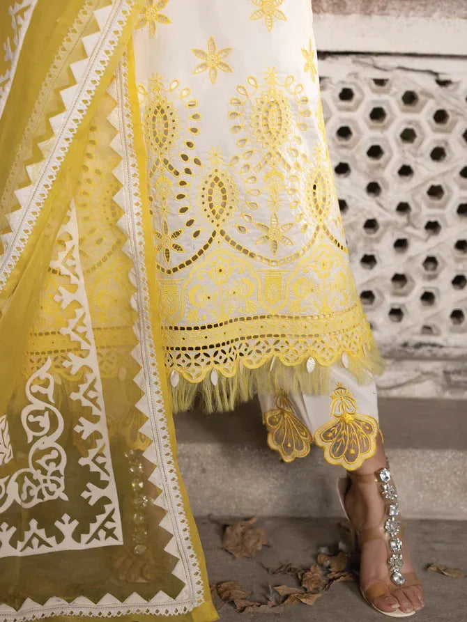 Faiza Faisal | Maya Luxury Lawn | Ceren - Aqsa Fabrics
