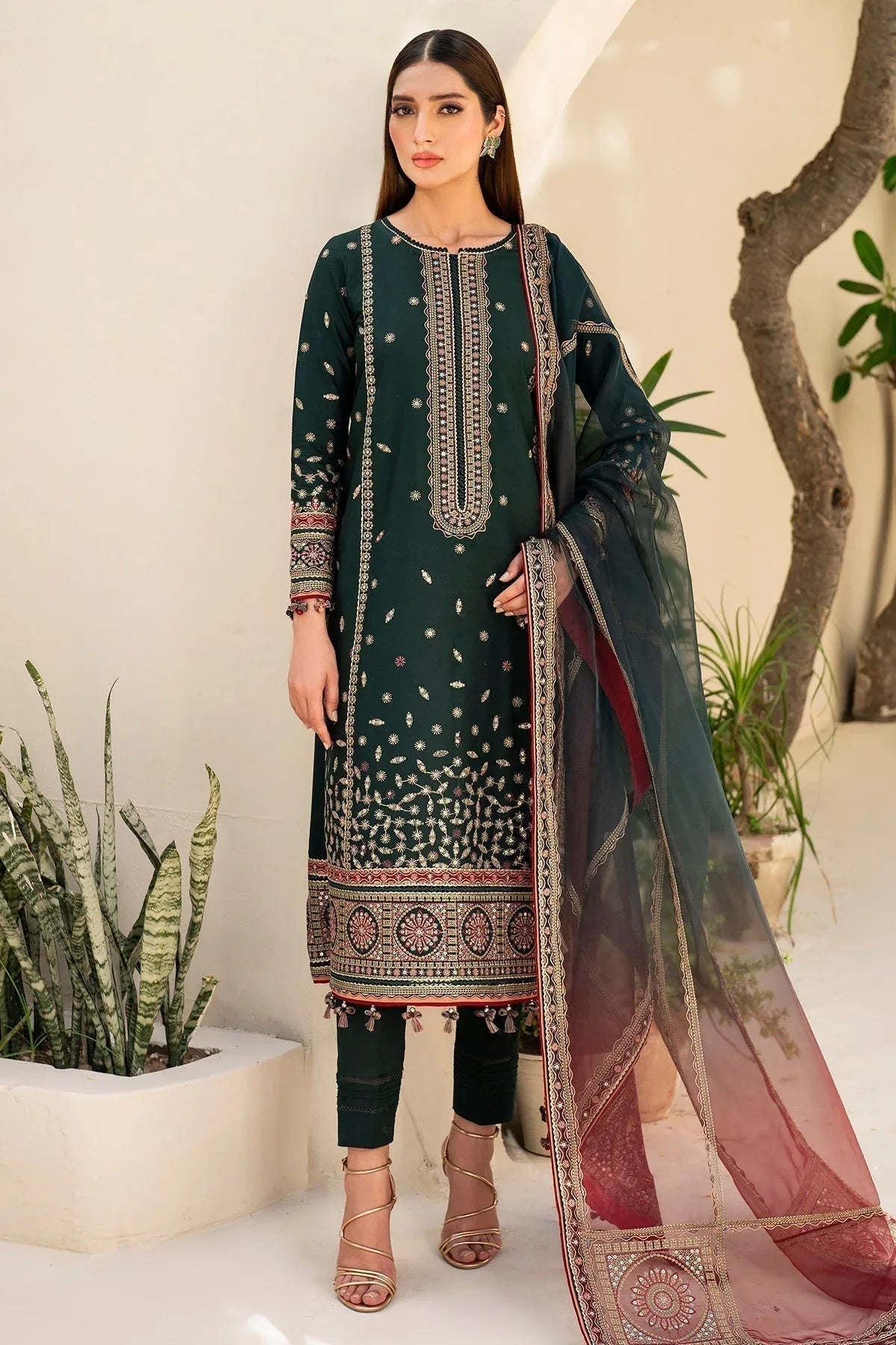 Jazmin | Irish Lawn SS 24 | D9 - Aqsa Fabrics