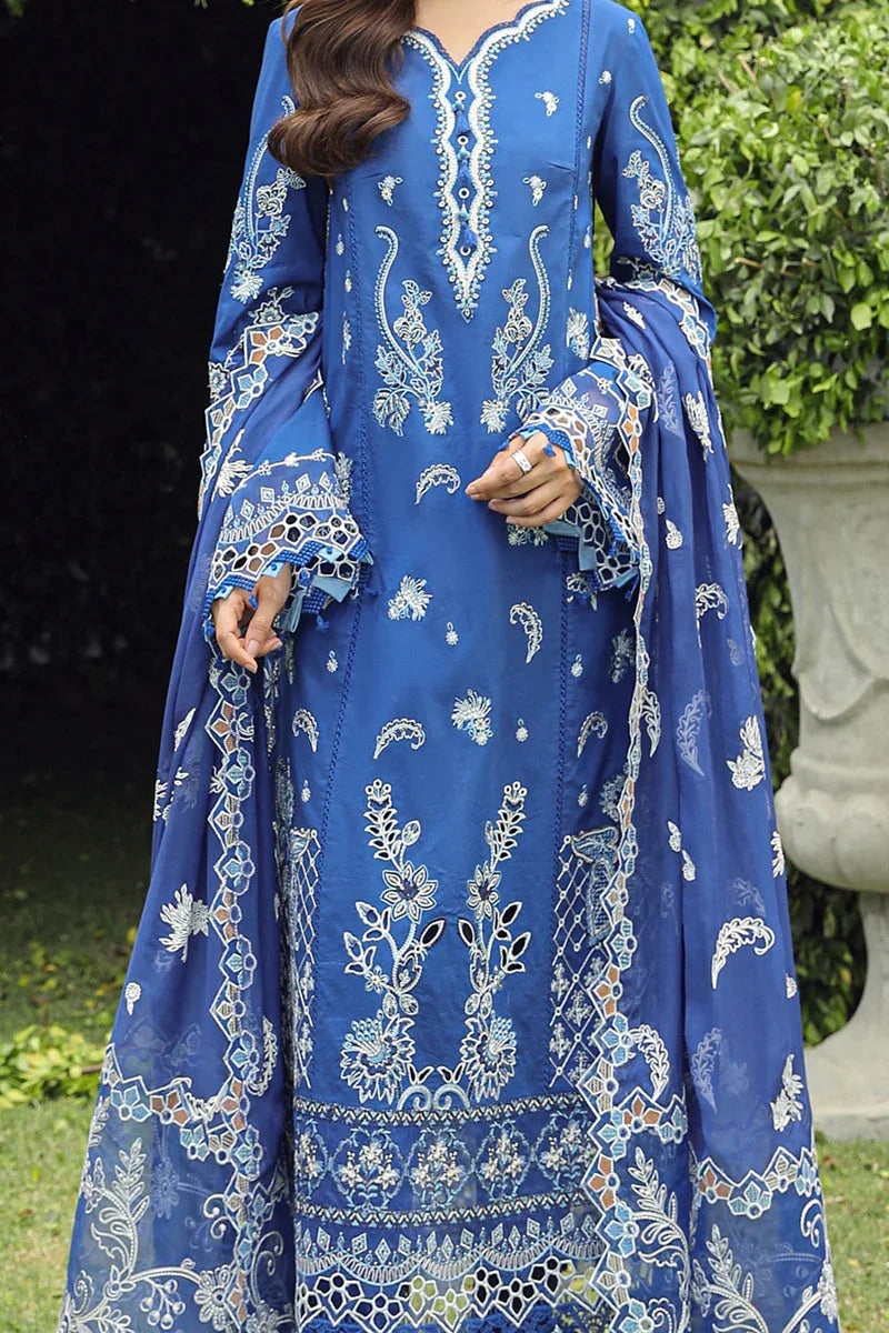 Qalamkar | Festive Lawn 2024 | PS-08 FARHEEN - Aqsa Fabrics