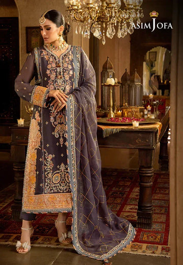 Asim Jofa | Velvet Festive 23 | AJVF-04 - Aqsa Fabrics