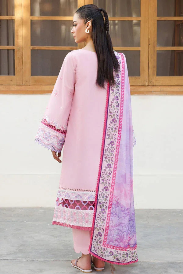 Farasha | Summer Weaves Embroidered Lawn | Petal Bloom - Aqsa Fabrics