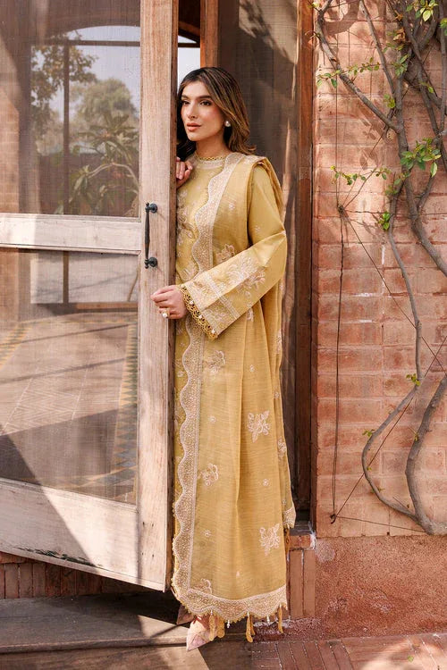 Farasha | Dastoor Embroidered Lawn SS24 | TUSCANY DREAM - Aqsa Fabrics