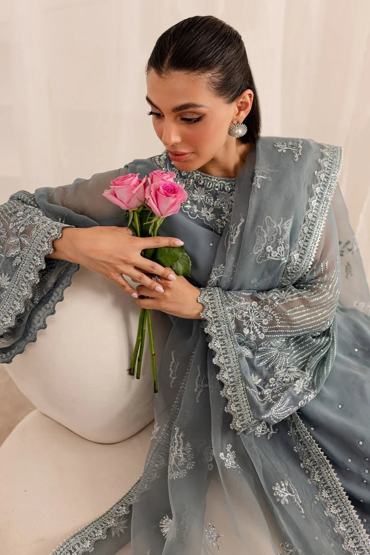 Nureh | Fancy Formals | NP-521 - Aqsa Fabrics