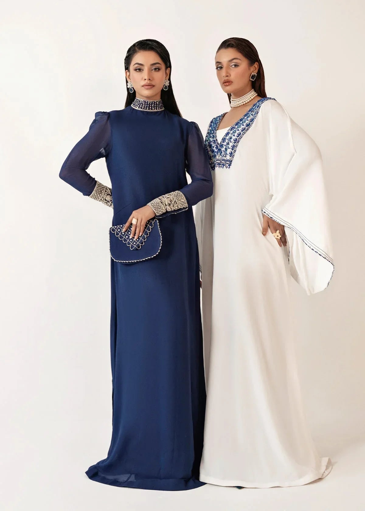 Dastoor | Euphoria Luxury Pret 24 | Azure - Aqsa Fabrics