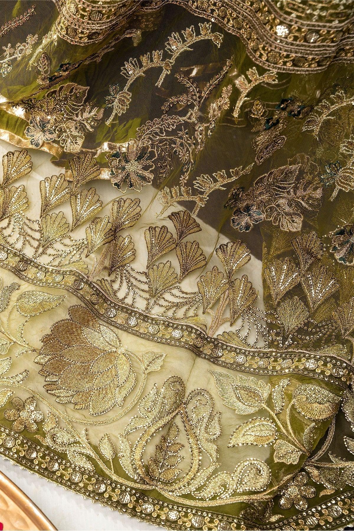Nureh | Jhoomro Wedding Formals | NL-50 - NURA - Aqsa Fabrics