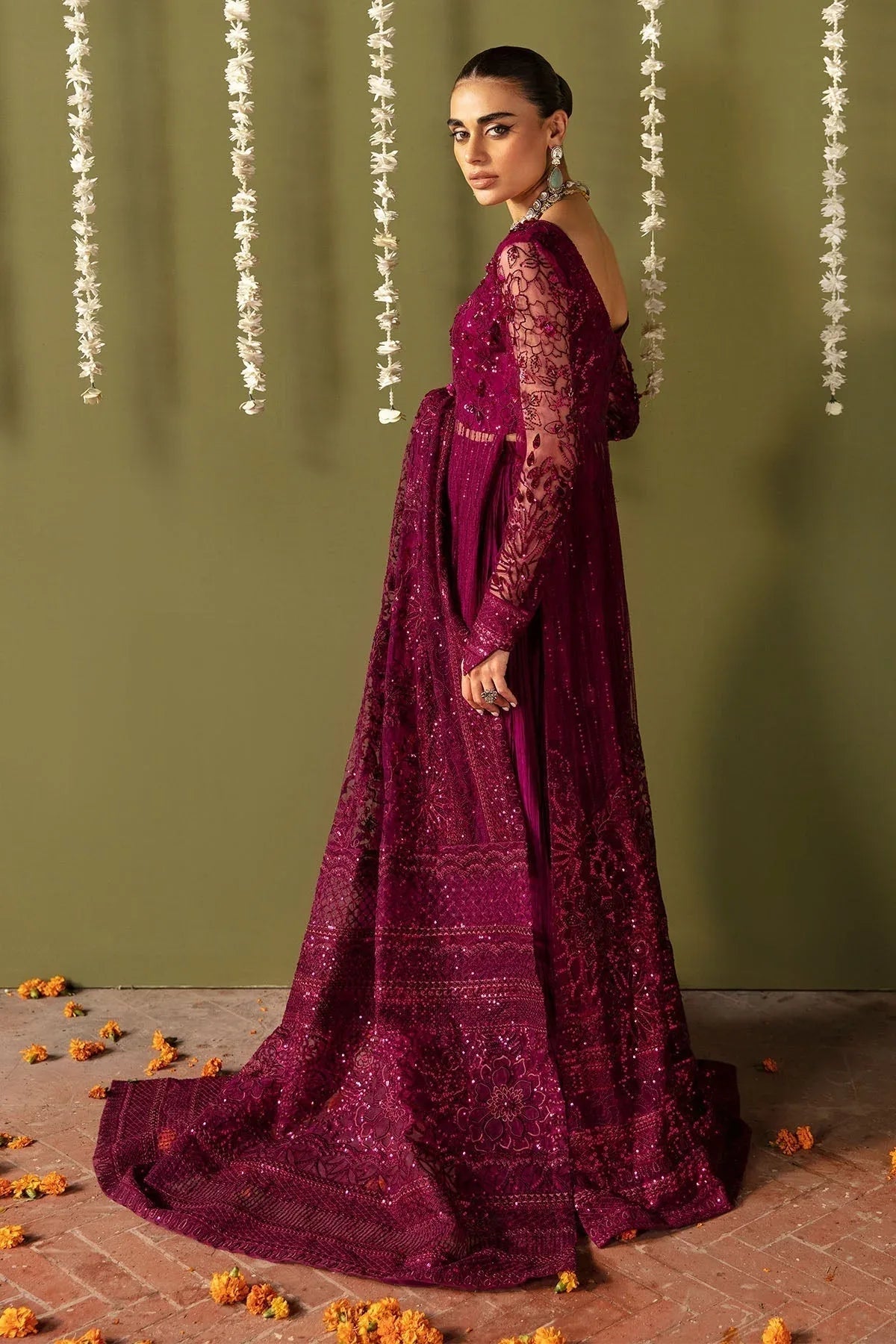 Nureh | Jhoomro Wedding Formals | NL-56 - ANARI - Aqsa Fabrics
