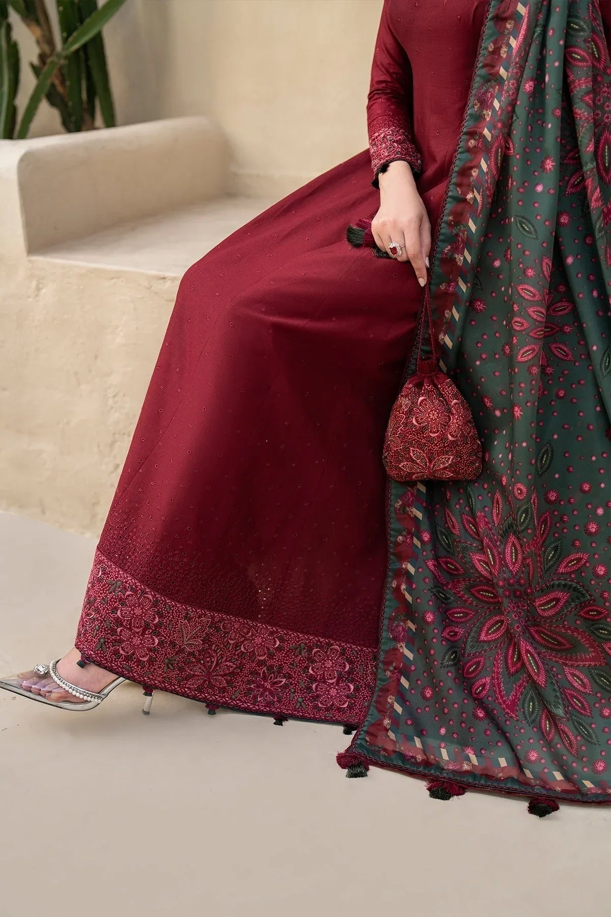 Jazmin | Irish Lawn SS 24 | D7 - Aqsa Fabrics