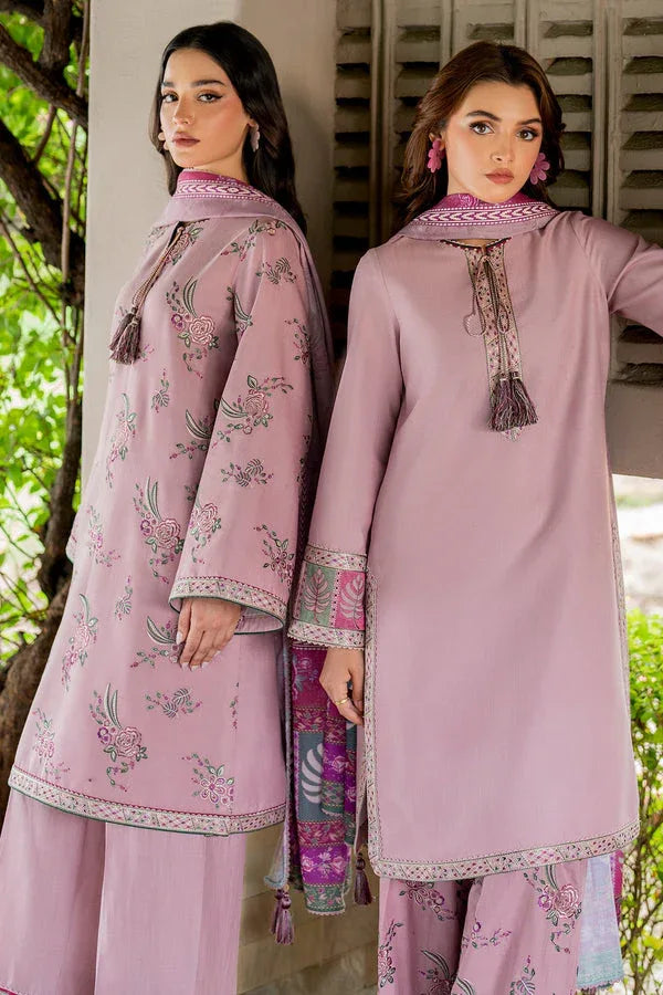 Jazmin | Winter Edition 24 | KHADDAR UW-0055 - Aqsa Fabrics