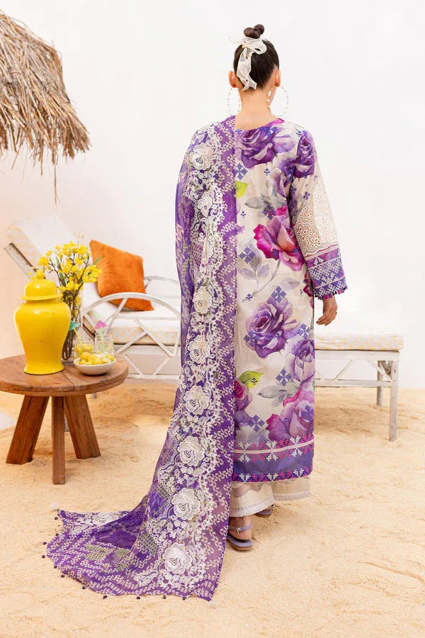 Nureh | Gardenia Lawn 24 | NS-138 A - Aqsa Fabrics