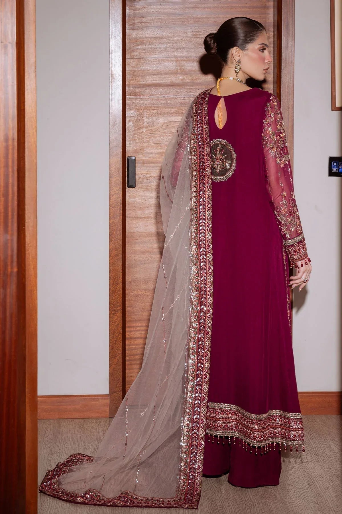 Nureh | Elaya Formals | NEL-86 - Aqsa Fabrics