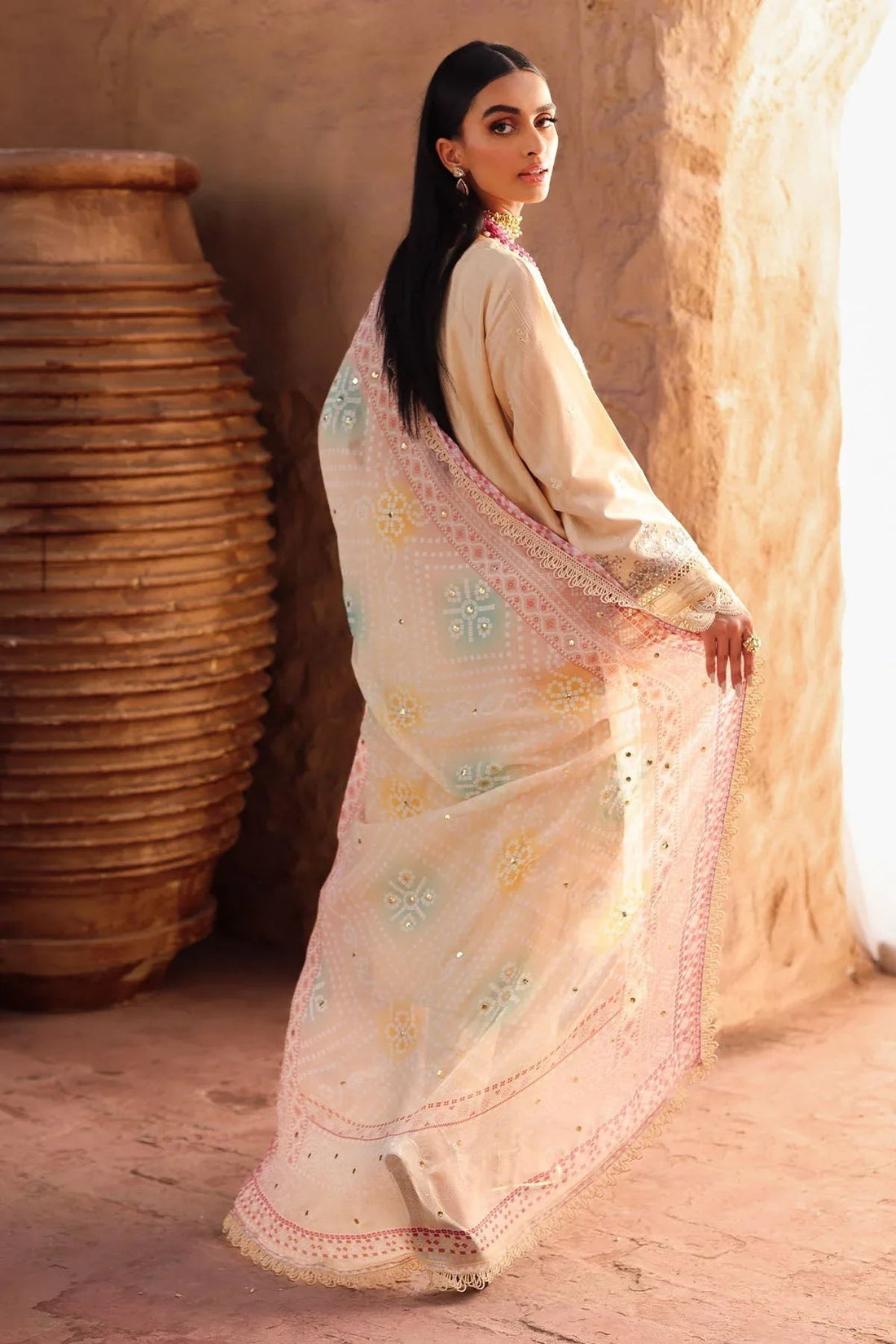 Nureh | Bazaar Lawn | NE-159 - Aqsa Fabrics