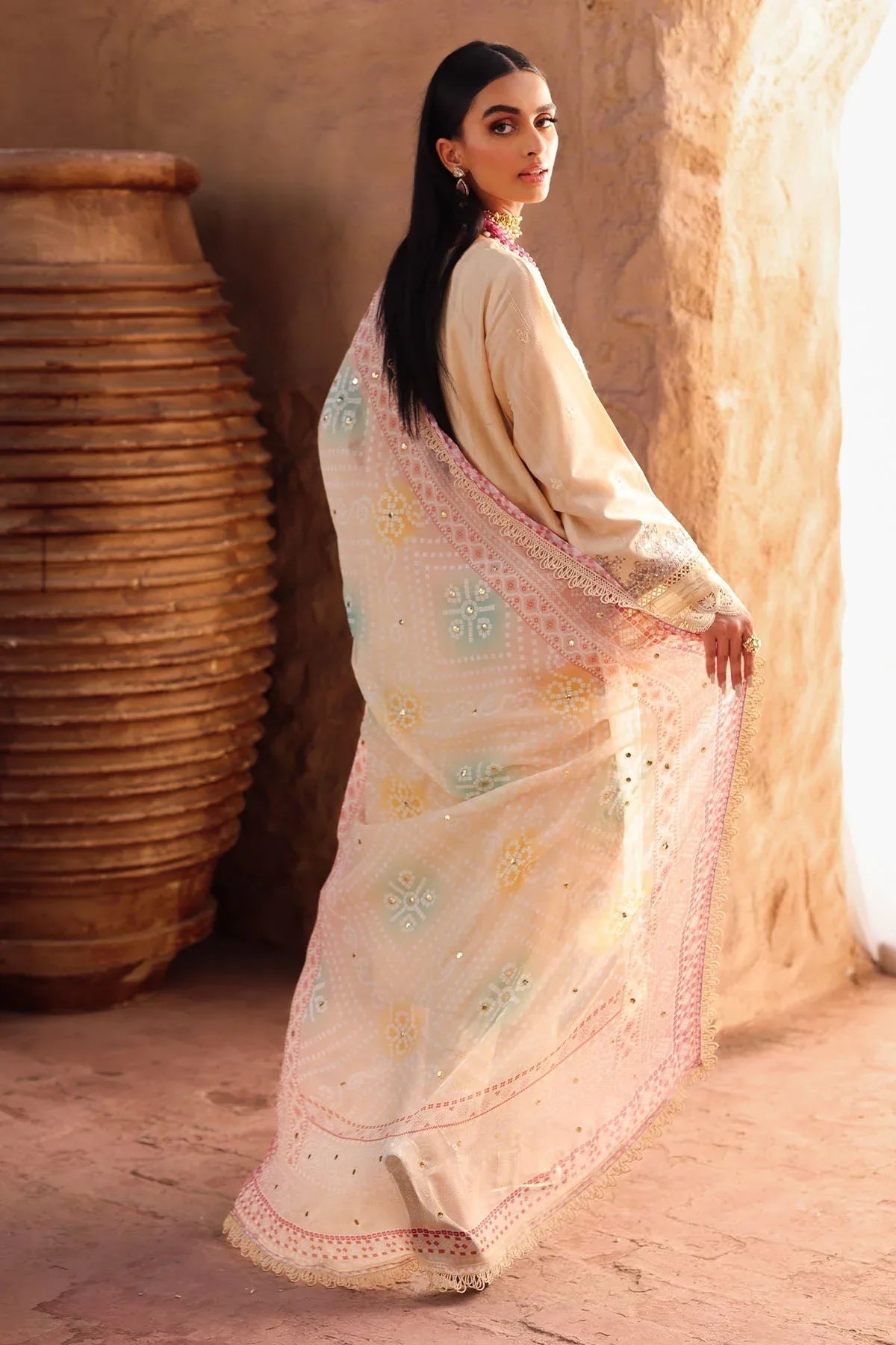 Nureh | Bazaar Lawn | NE-159 - Aqsa Fabrics