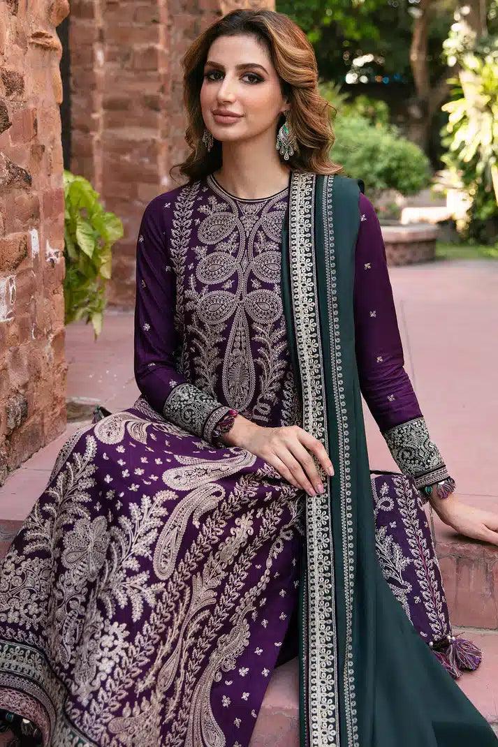 Jazmin | Dastaan Luxury Winter 23 | D4 - Aqsa Fabrics