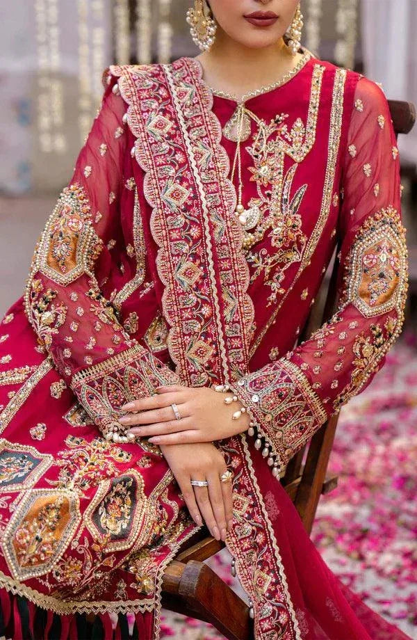 Eleshia | Zarin Wedding Formals 23 | Narina - Aqsa Fabrics
