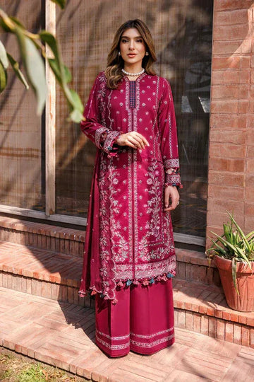 Farasha | Kaavish Lawn 24 | GARNET GLAM - Aqsa Fabrics