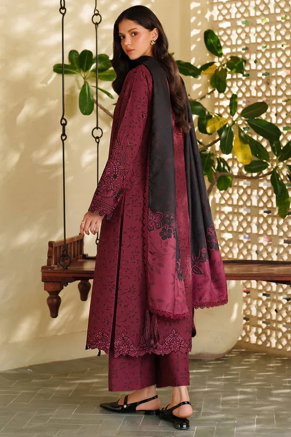 Farasha | Meline Premium Viscose 25 | Sable Bloom - Aqsa Fabrics