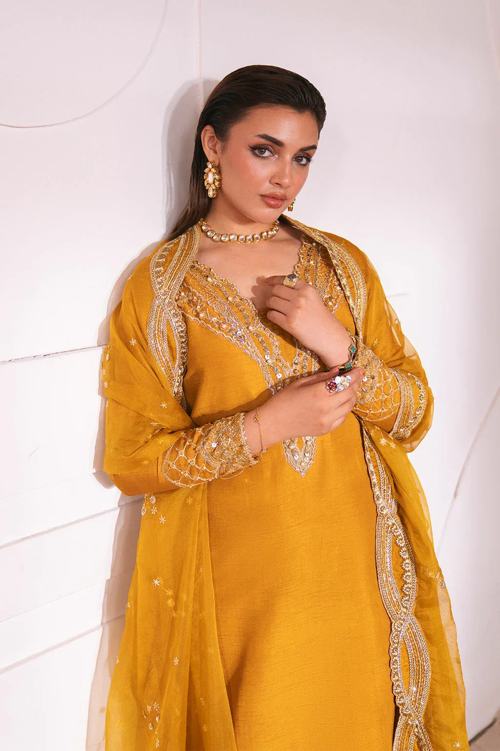 Neeshay | Luxe Pret | Solare - Aqsa Fabrics