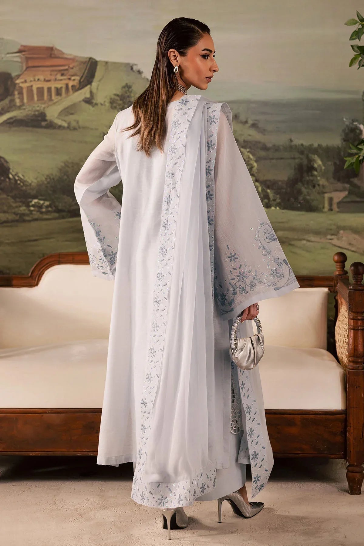 Nureh | Shades of Winter | NP-668 - Aqsa Fabrics
