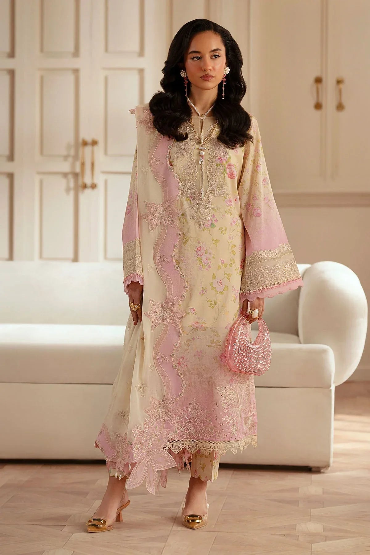 Nureh | Feya Eid Lawn | FE-05 - Aqsa Fabrics
