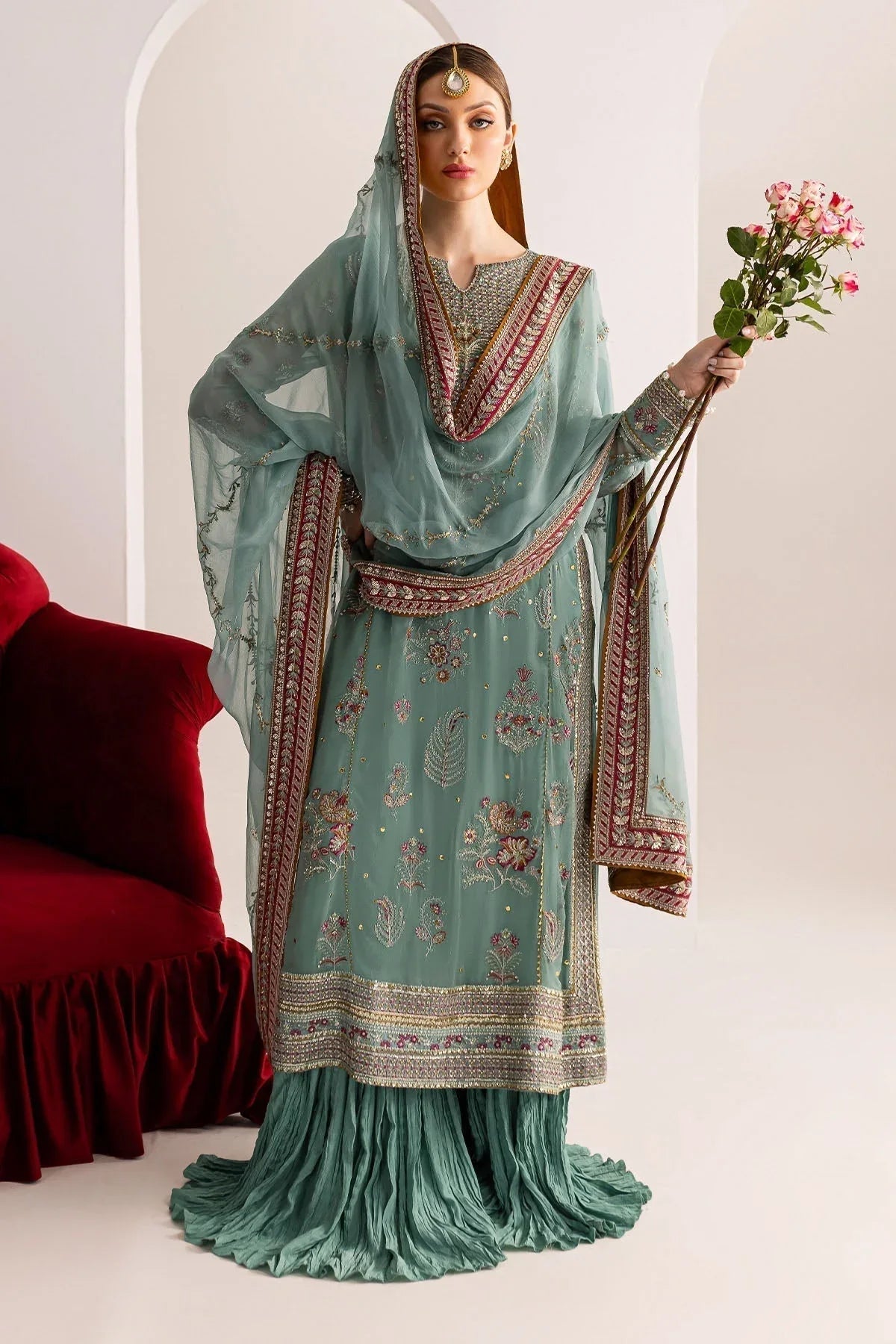 Nureh | Fancy Formals | NP-512 - Aqsa Fabrics