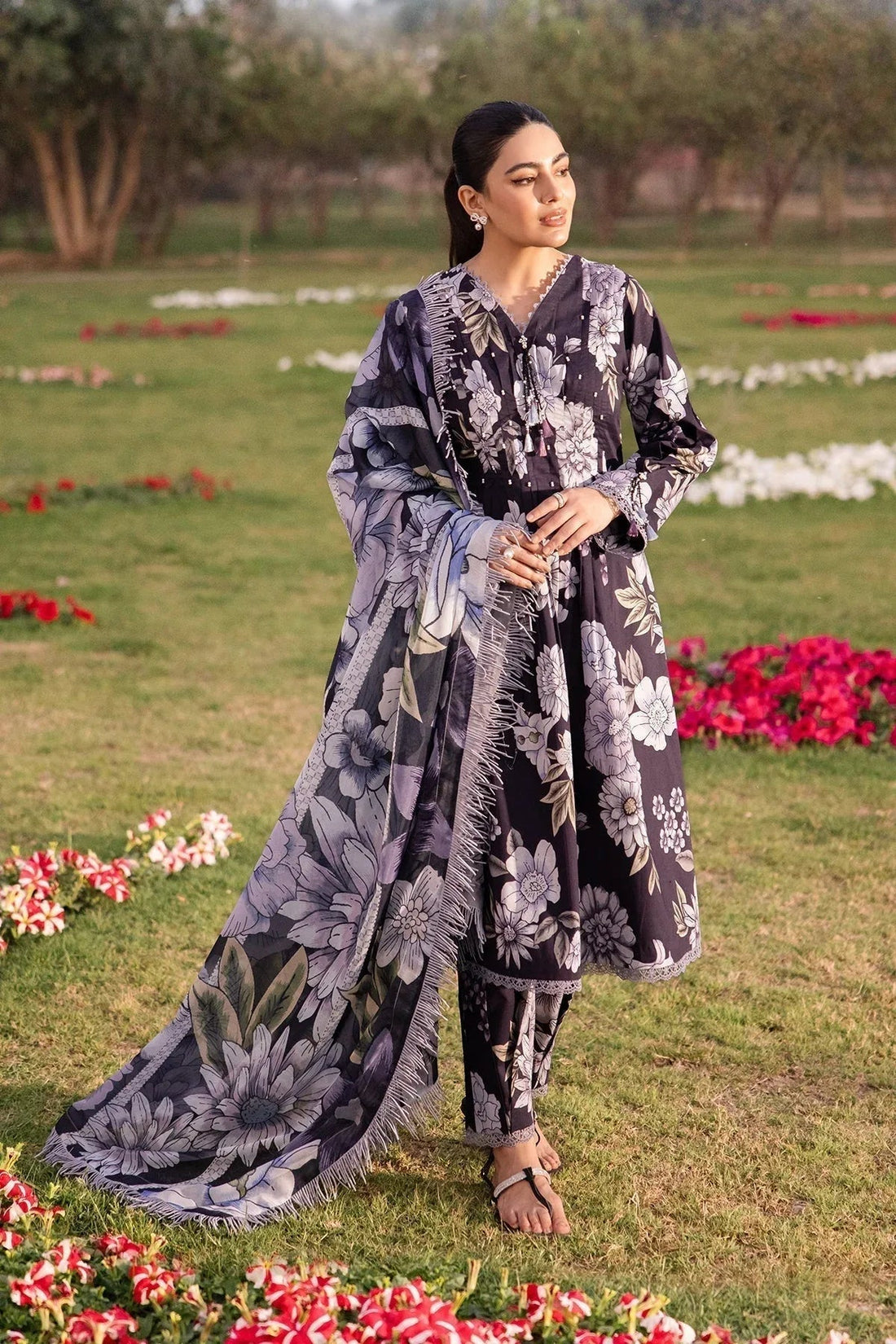 Alizeh | Sheen Lawn Prints 24 | CALLA - Aqsa Fabrics