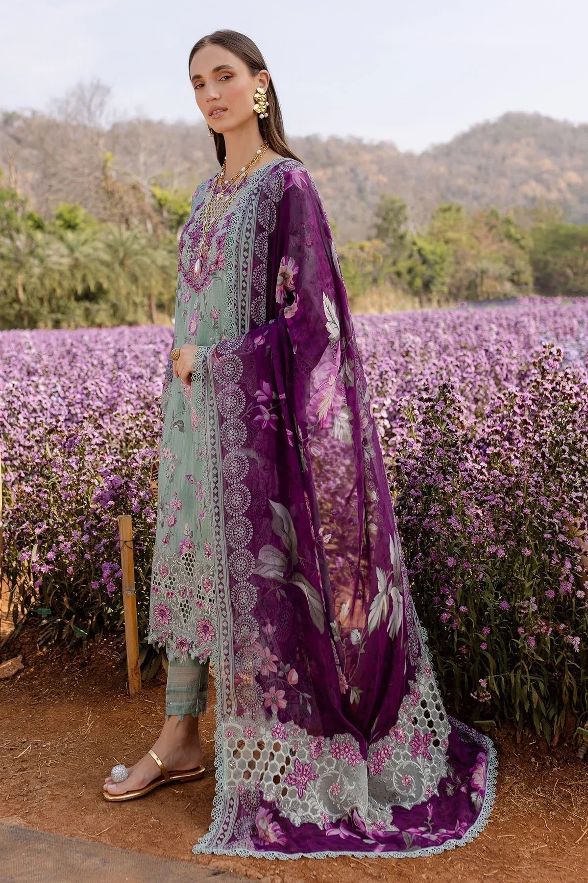 Nureh | Bloom 25 | BL-02 - Aqsa Fabrics