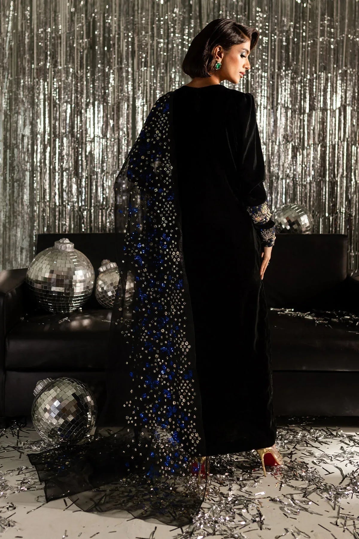 Nureh | Fancy Formals | Moonbeam TW-08 - Aqsa Fabrics