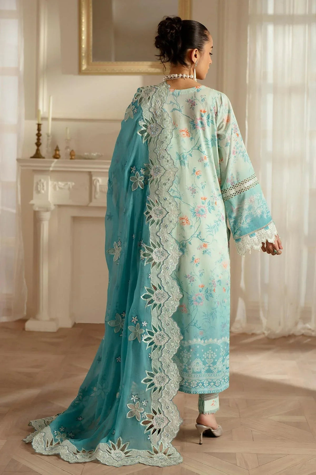 Nureh | Feya Eid Lawn | FE-06 - Aqsa Fabrics