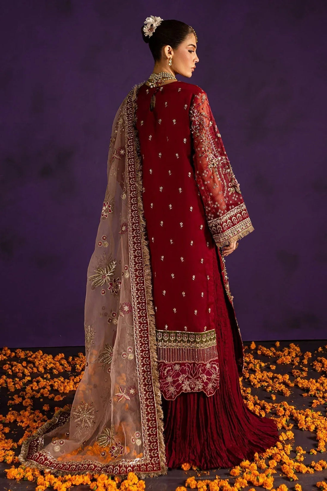 Nureh | Wedding Formals 24 | FP-142 - Aqsa Fabrics