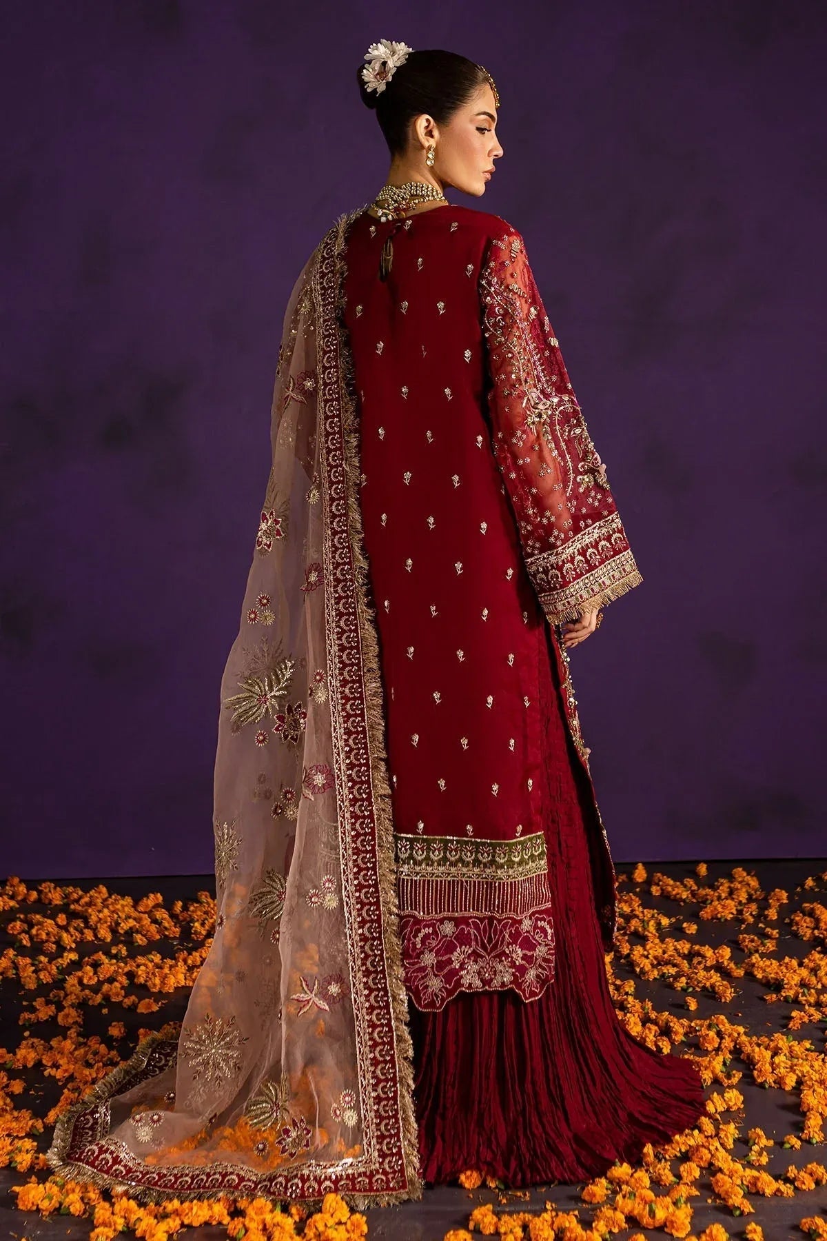 Nureh | Wedding Formals 24 | FP-142 - Aqsa Fabrics