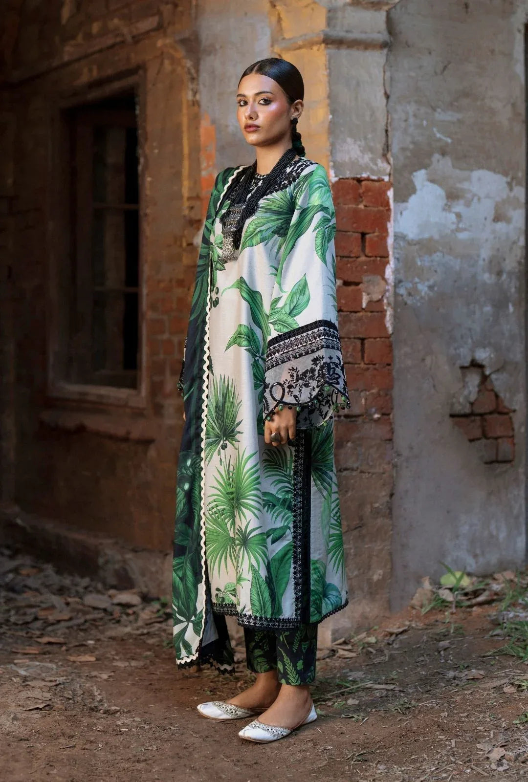 AJR Couture | Sard Sham | Gulbahar - Aqsa Fabrics