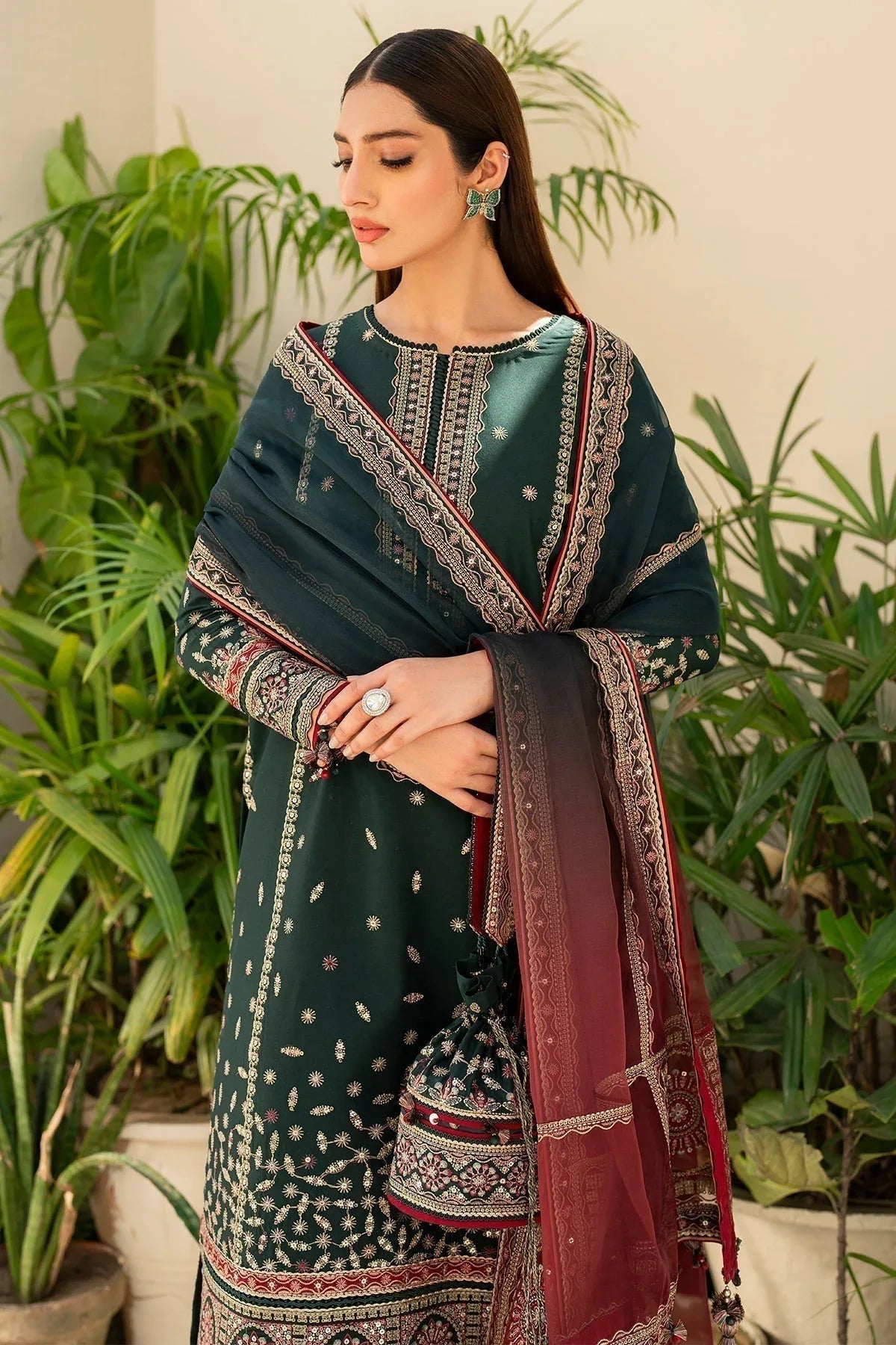 Jazmin | Irish Lawn SS 24 | D9 - Aqsa Fabrics