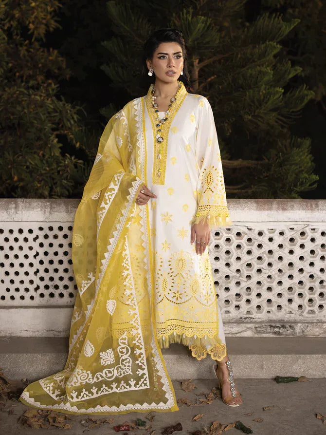 Faiza Faisal | Maya Luxury Lawn | Ceren - Aqsa Fabrics