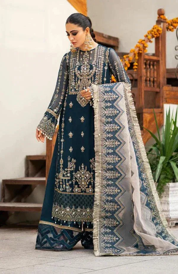 Eleshia | Zarin Wedding Formals 23 | Mayura - Aqsa Fabrics