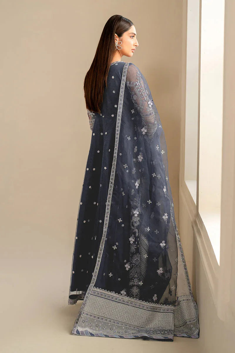 Baroque | Luxury Pret 24 | NET UF-621 - Aqsa Fabrics