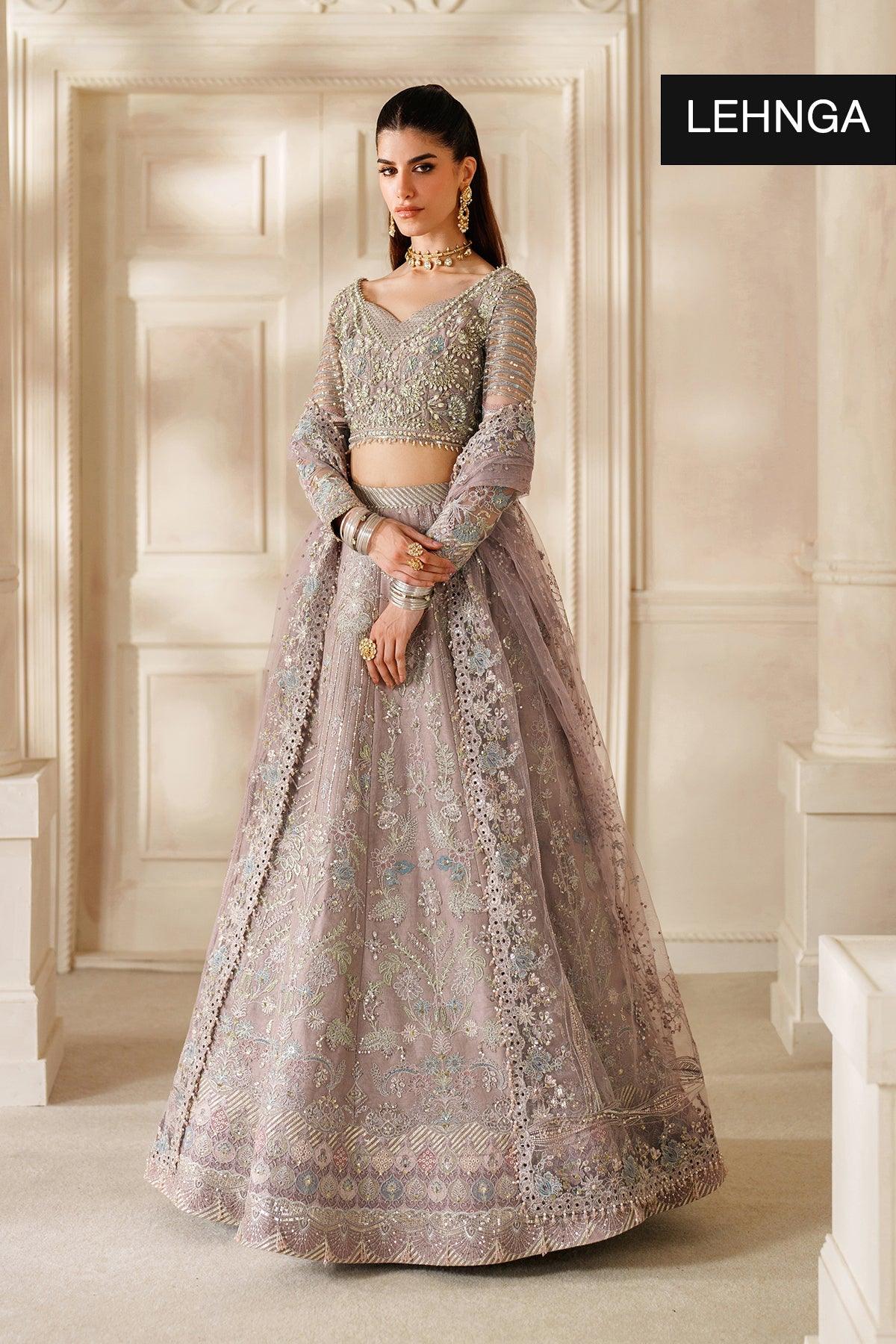 EMBROIDERED NET CH14-04 STITCHED