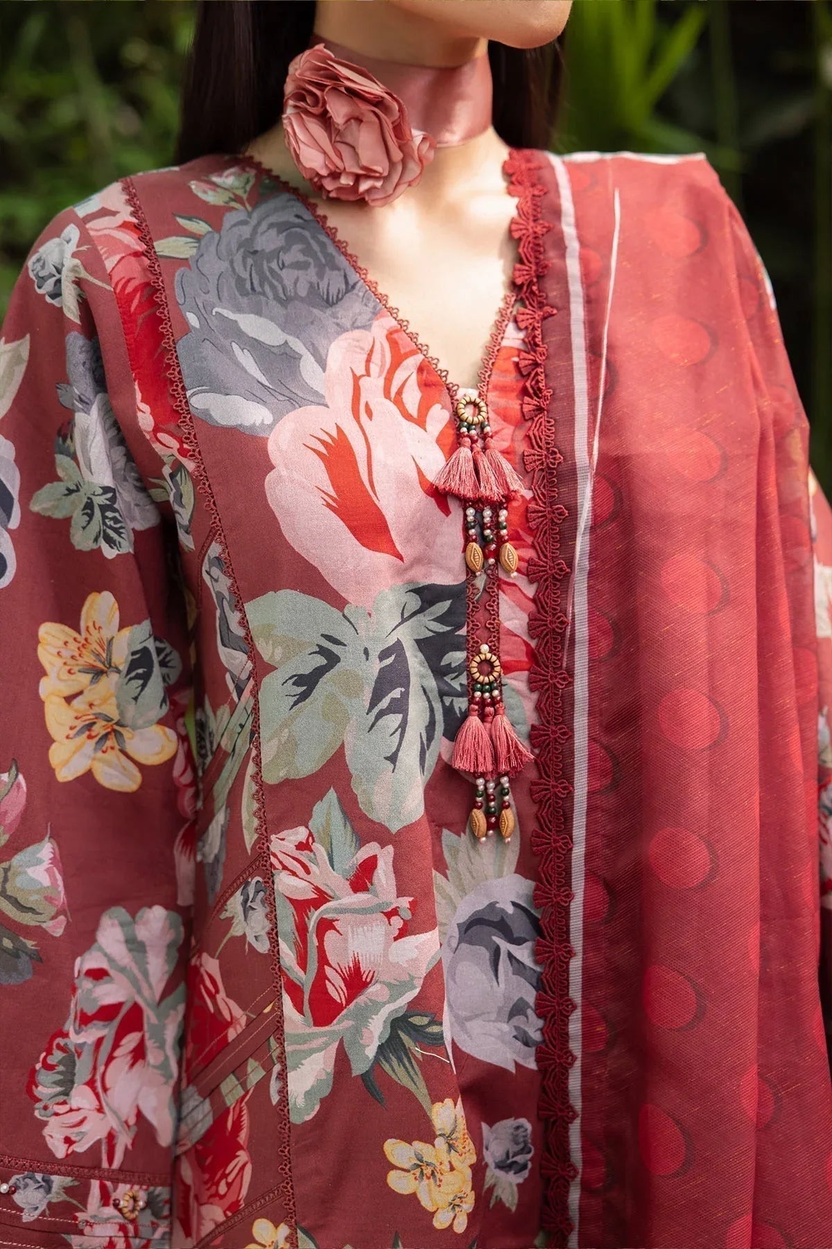 Alizeh | Sheen Lawn Prints 24 | PETUNIA - Aqsa Fabrics