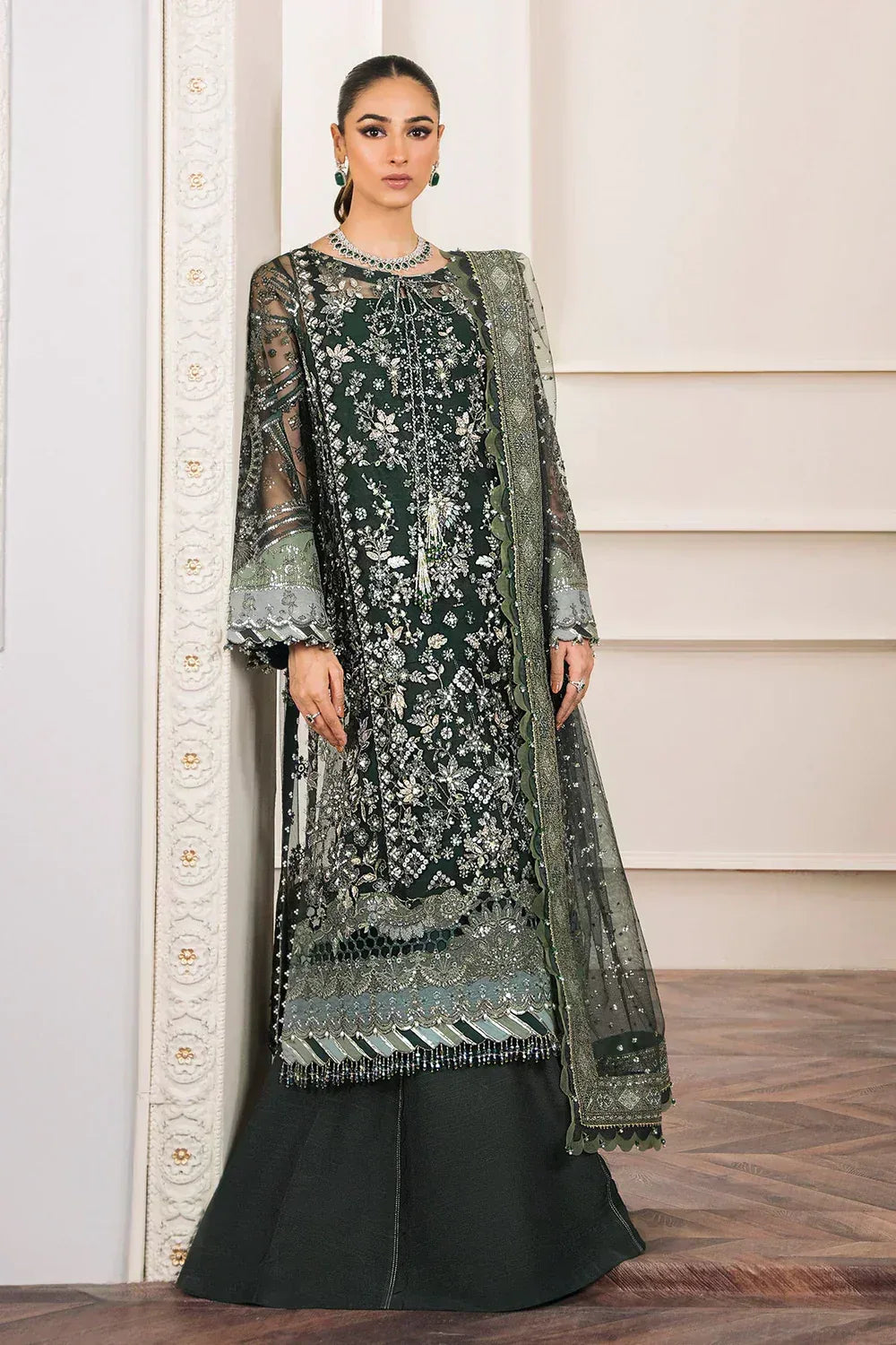 Baroque | Chantelle Embroidered Collection | CH12-05 - Aqsa Fabrics