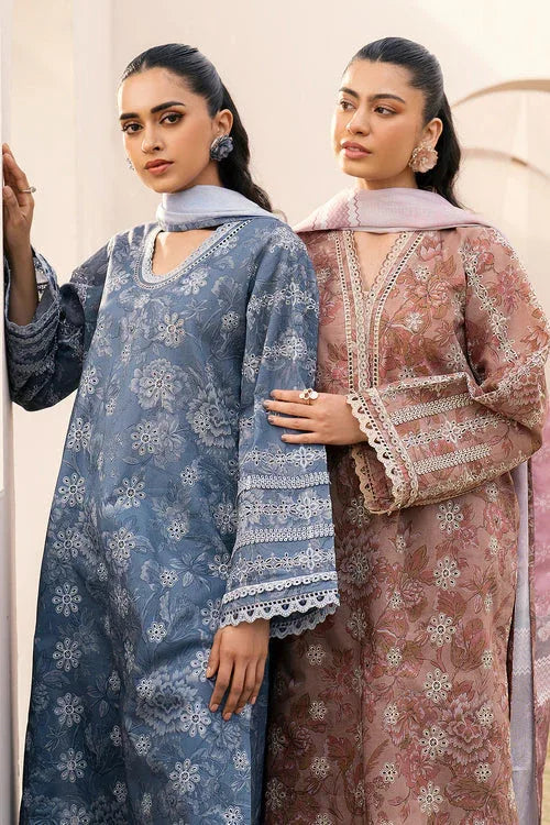 Baroque | Luxury Pret 24 | LAWN UF-602 - Aqsa Fabrics