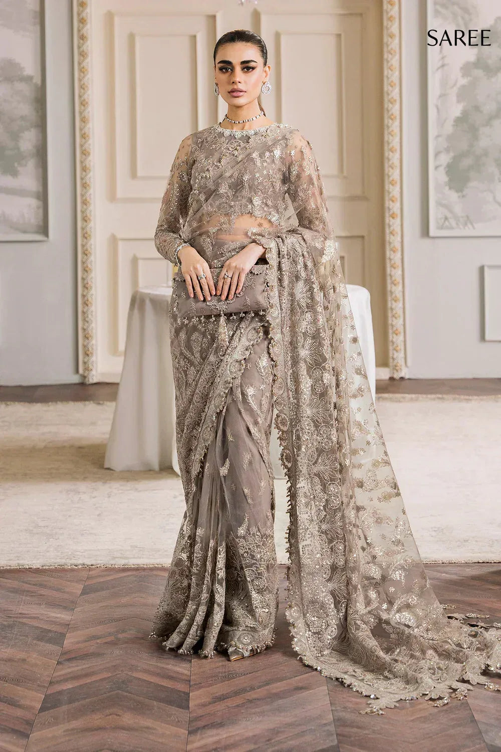 Baroque | Chantelle Embroidered Collection | CH12-06 - Aqsa Fabrics