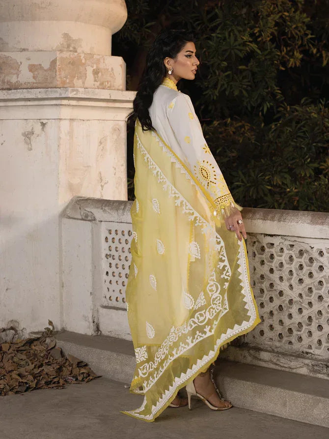 Faiza Faisal | Maya Luxury Lawn | Ceren - Aqsa Fabrics
