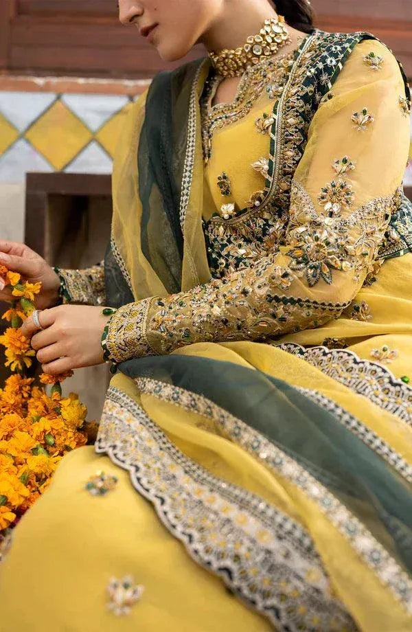 Eleshia | Zarin Wedding Formals 23 | Oriana - Aqsa Fabrics